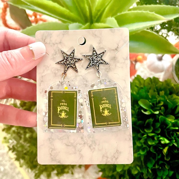 The Frog Prince Earrings - Picture 2 of 4